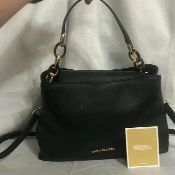 Michael Kors discontinued Sofia Large Saffiano Leather Satchel & wristlet auth* - Picture 2 of 14